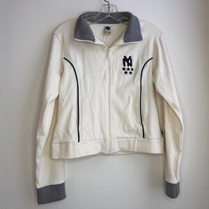 Y2K Blue Marlin NY Track Jacket Sz S